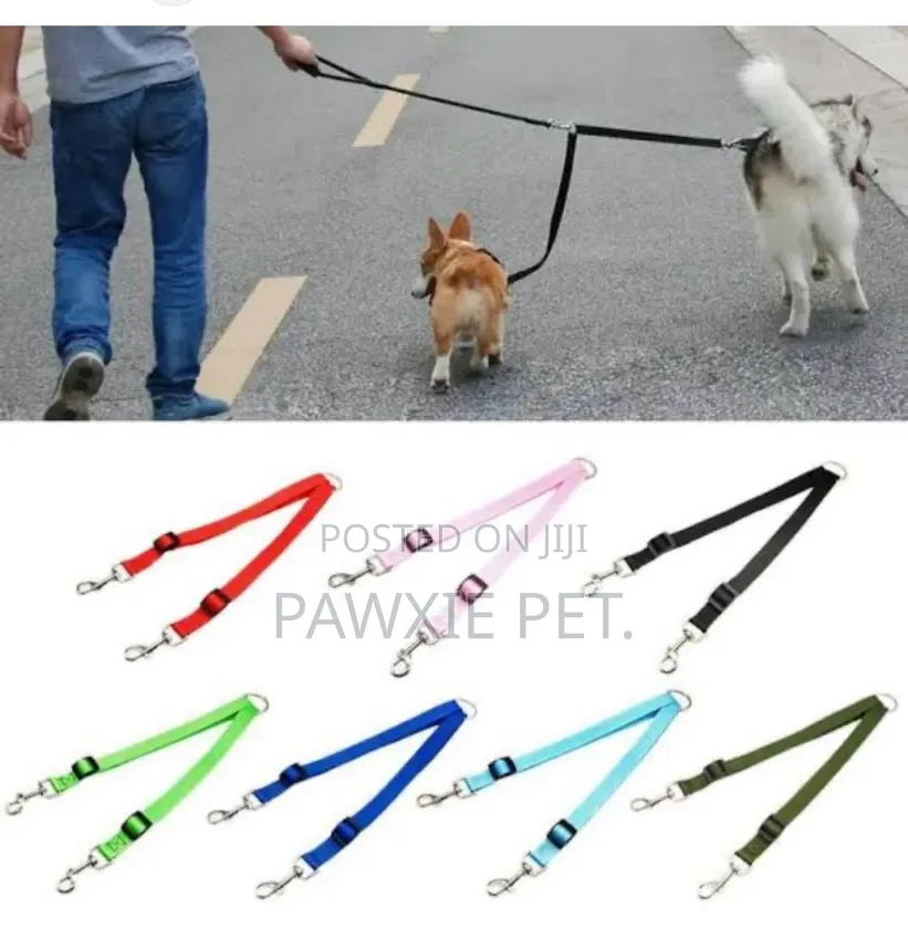 Connecting Lead for Walking 2 Dogs 1.0cm