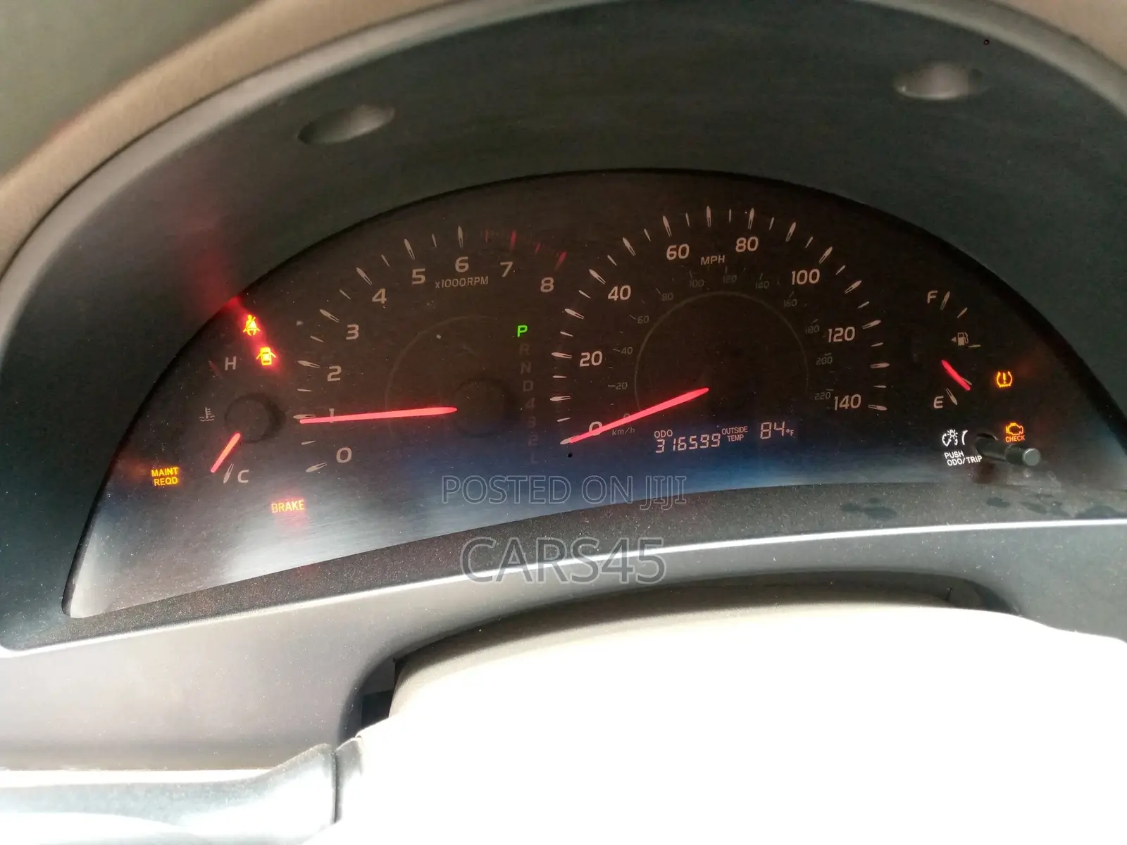 Toyota Camry 2007 Red