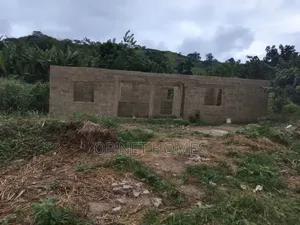 An Uncompleted Building on a Full Plot of Land