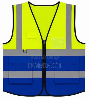 Multi-Pocket Utility Safety Vest