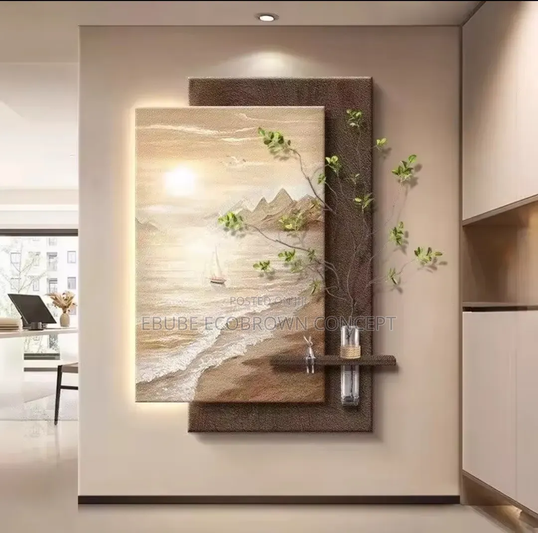 New Wall Art Frame LED Interior Decor Wall Lamp