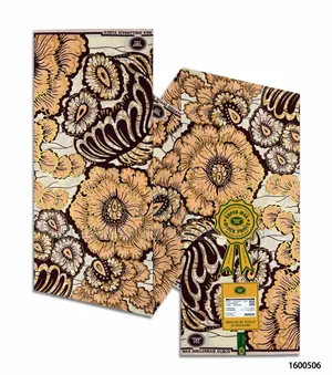 Quality Embellished Gold Ankara