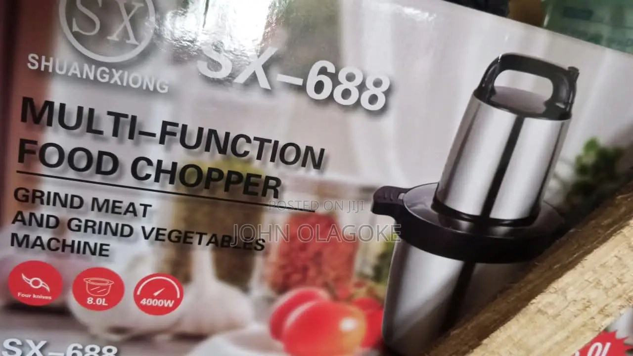 8L Sx Yam Pounder/Food Processor
