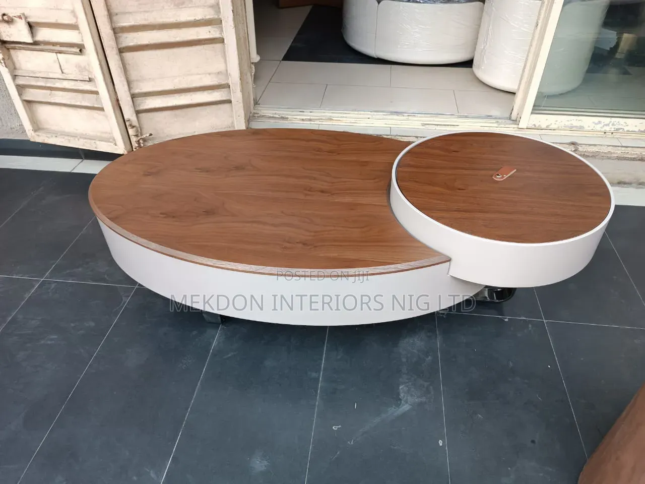 Oval Shaped Center Table