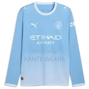 Manchester City 2026/27 Home Long Sleeve Jersey