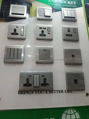 Grey Luxury Switches and Sockets for Modern Homes