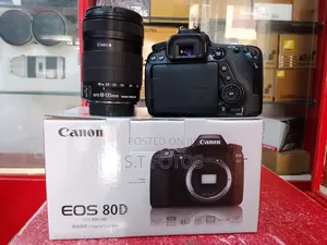 Canon Eos 80d With Ef 18-135mm