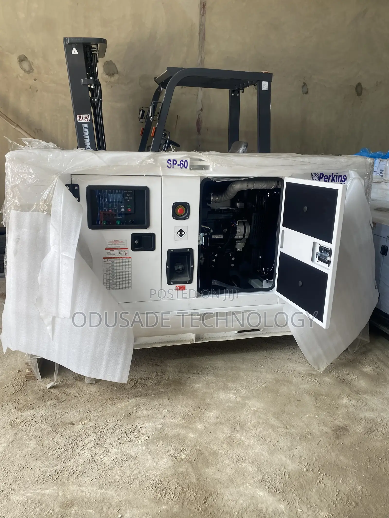 60KVA Industrial Silent Diesel Gen Set – Perkins