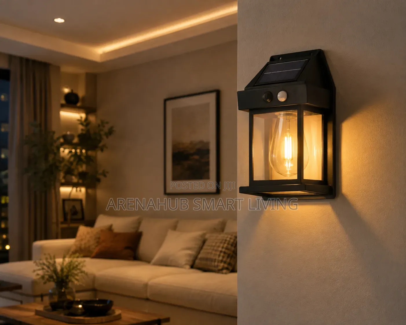 Solar Wall Lights Dusk to Dawn Motion