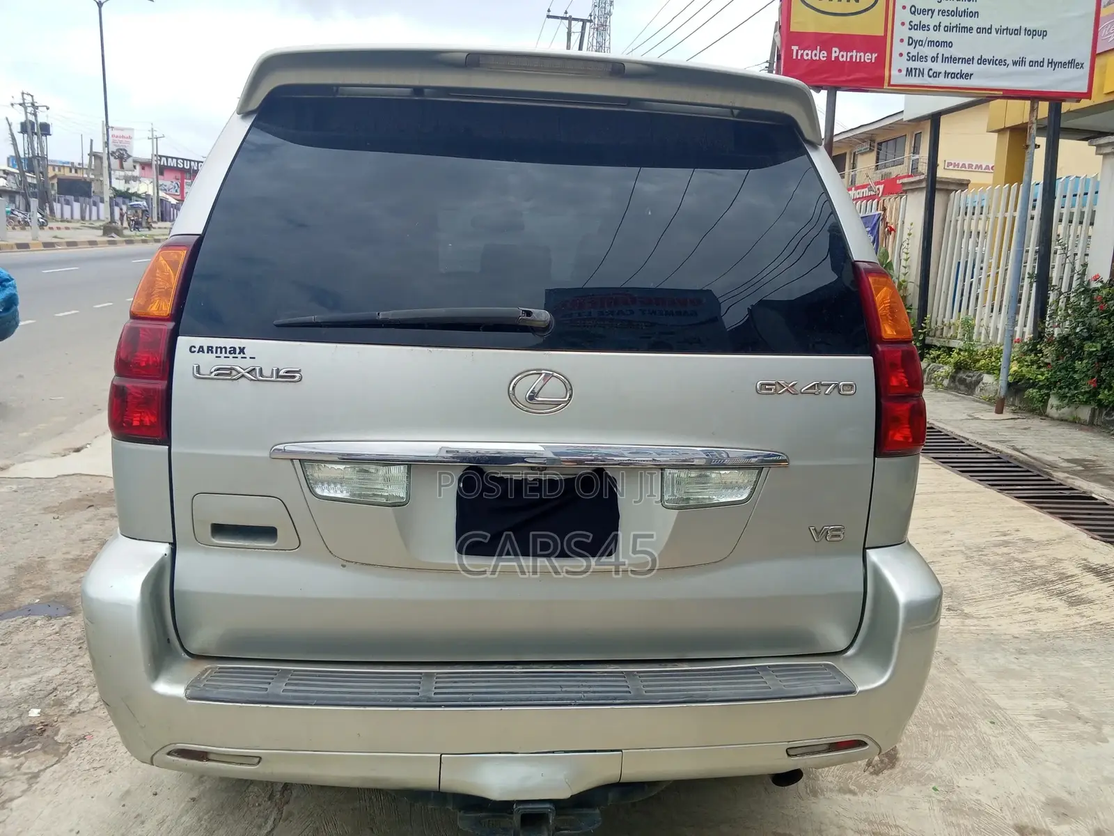 Lexus GX 2005 Silver