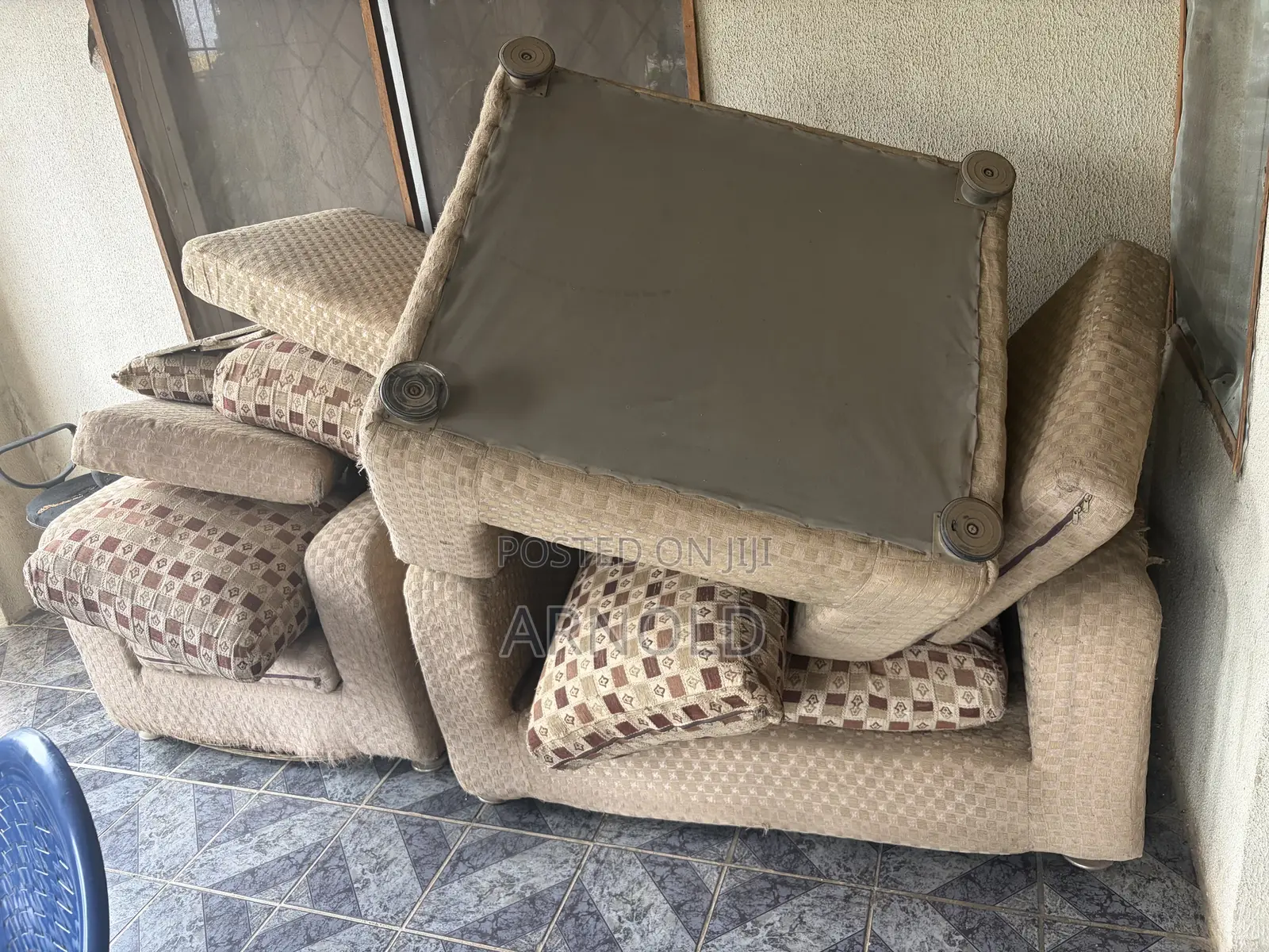 Two Sets of Old Couch