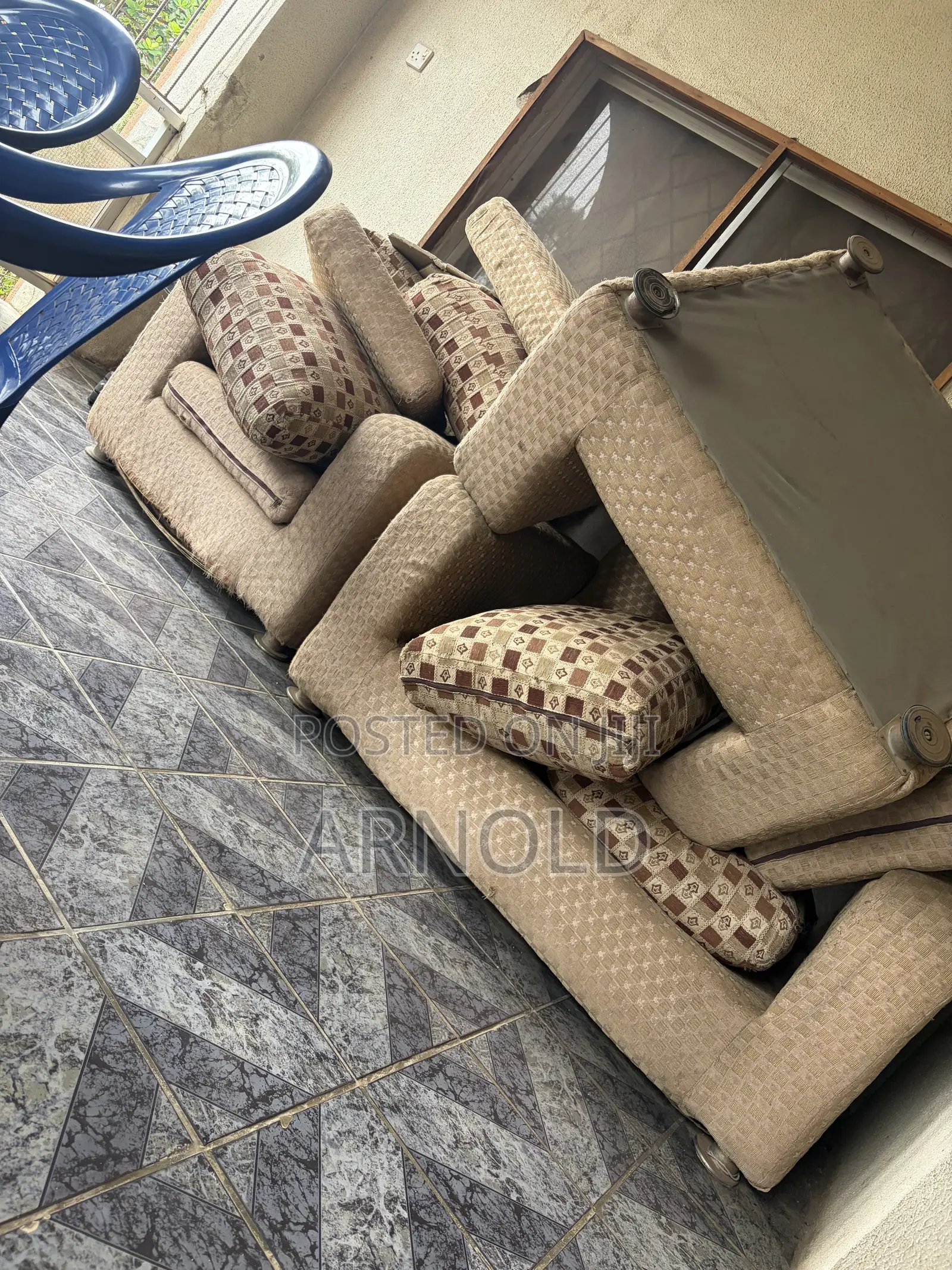 Two Sets of Old Couch