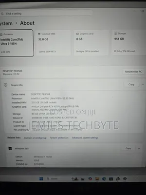 Laptop Alienware M16 R2 32GB Intel Core Ultra 9 SSD 1T