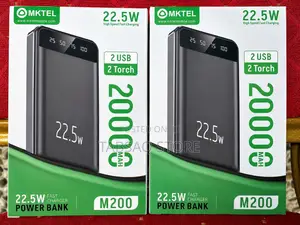 Mktel M200 20,000mah Power Bank 22.5w High-Speed Fast Charging