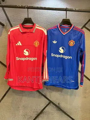 Manchester United Jersey Long Sleeve Players Version 2026/27