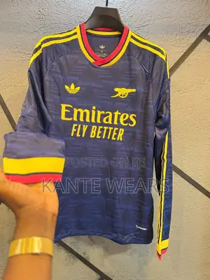 Arsenal Long Sleeve 2026/2027 Away Jersey Player Version