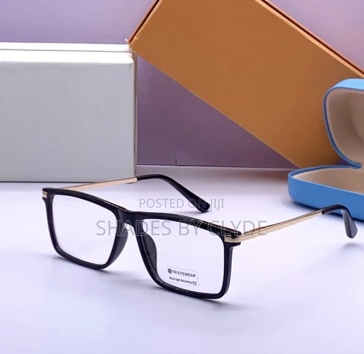 Stylish Eyeglasses - Blue Light Blocking Prescription Ready!** 