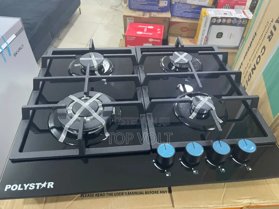 Polystar 4 Gas Burner Cooking Hob
