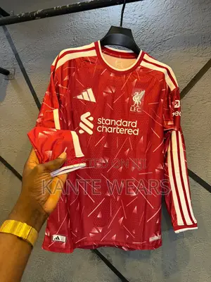 Liverpool Home Jersey Long Sleeve 2026/27 Player Version