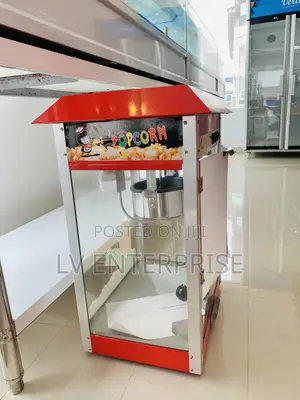 Red Popcorn Machine