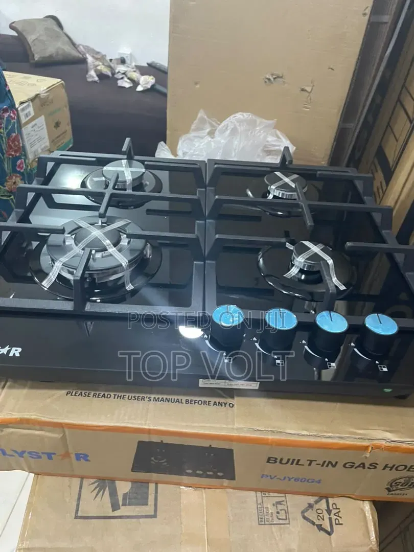 Polystar 4 Burner Tabletop Gas Hob