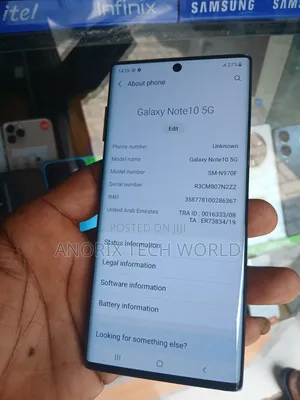 Samsung Galaxy Note 10 5G 256 GB Black