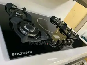 Polystar 4+1 Gas Cooker – Premium Quality for Every Kitchen