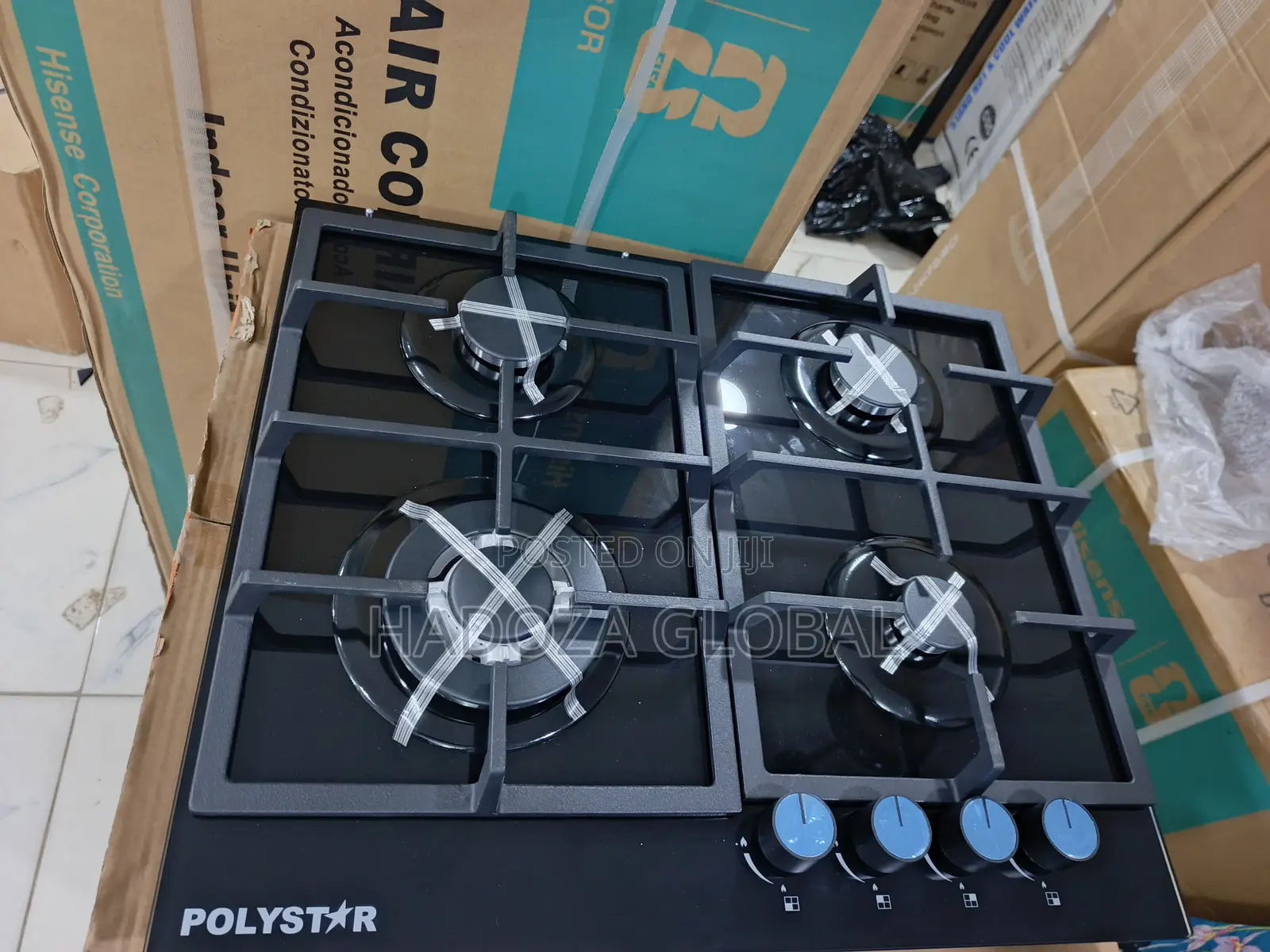 Polystar 4-Burner Gas Stove Hob – Practical Solution for Great Meals