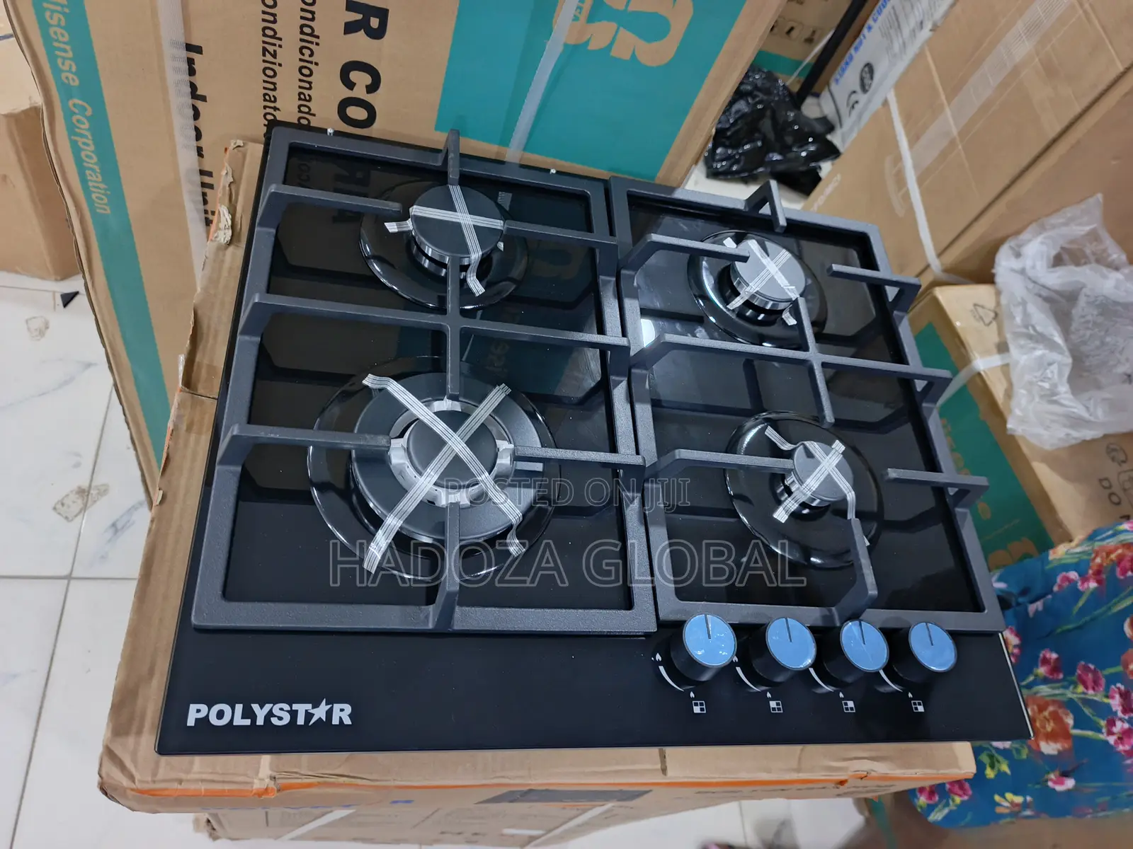 Polystar 4-Burner Gas Stove Hob – Practical Solution for Great Meals