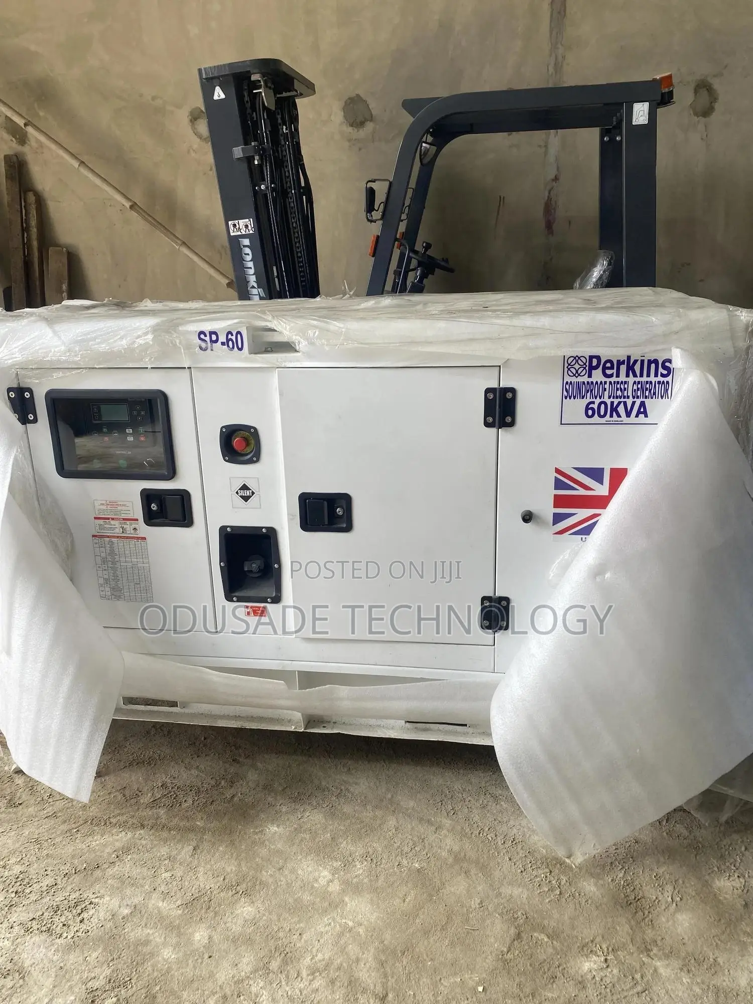 Heavy Duty Silent 60KVA Generator – Perkins Diesel