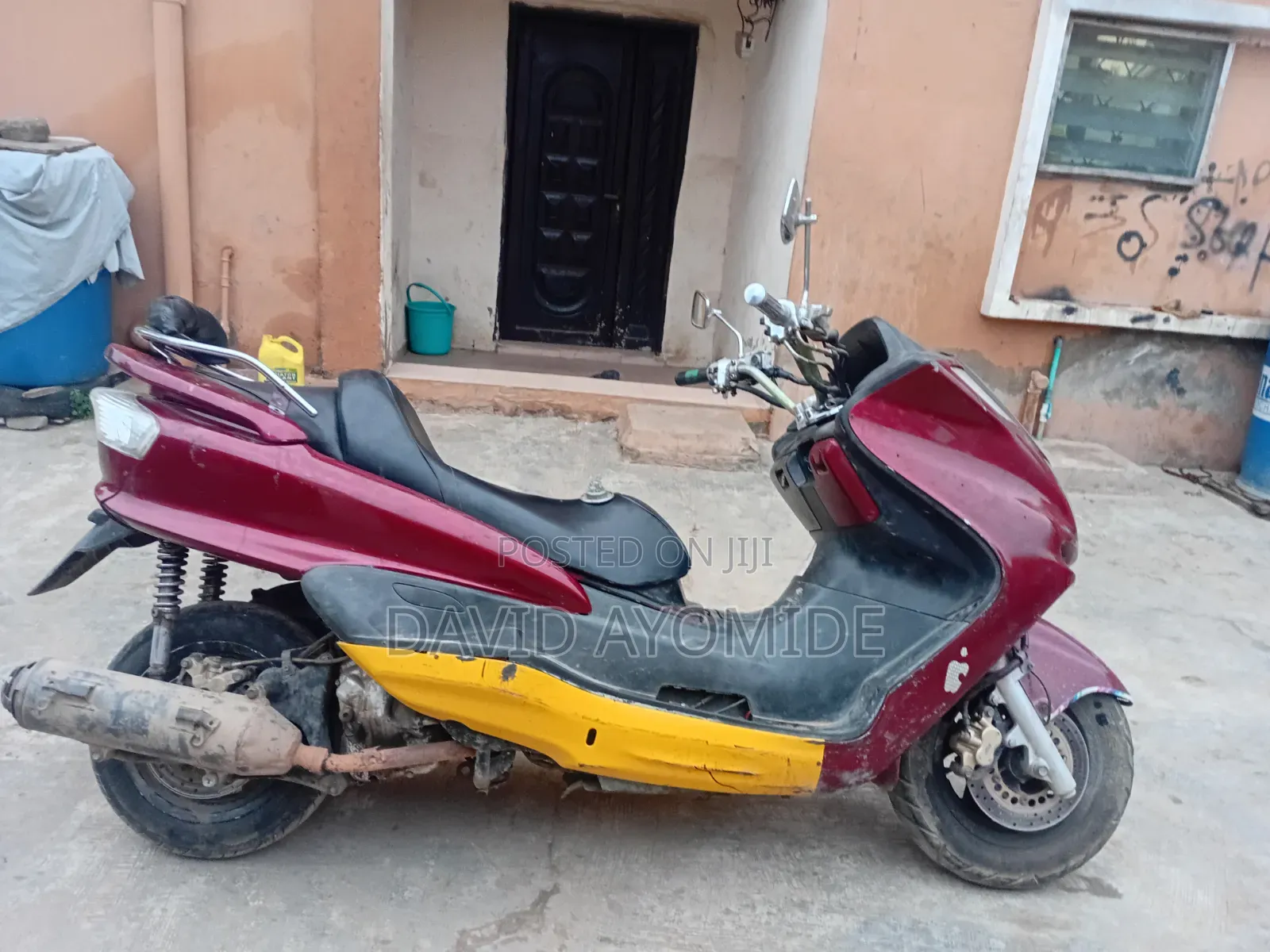 Yamaha Majesty 2015 Red