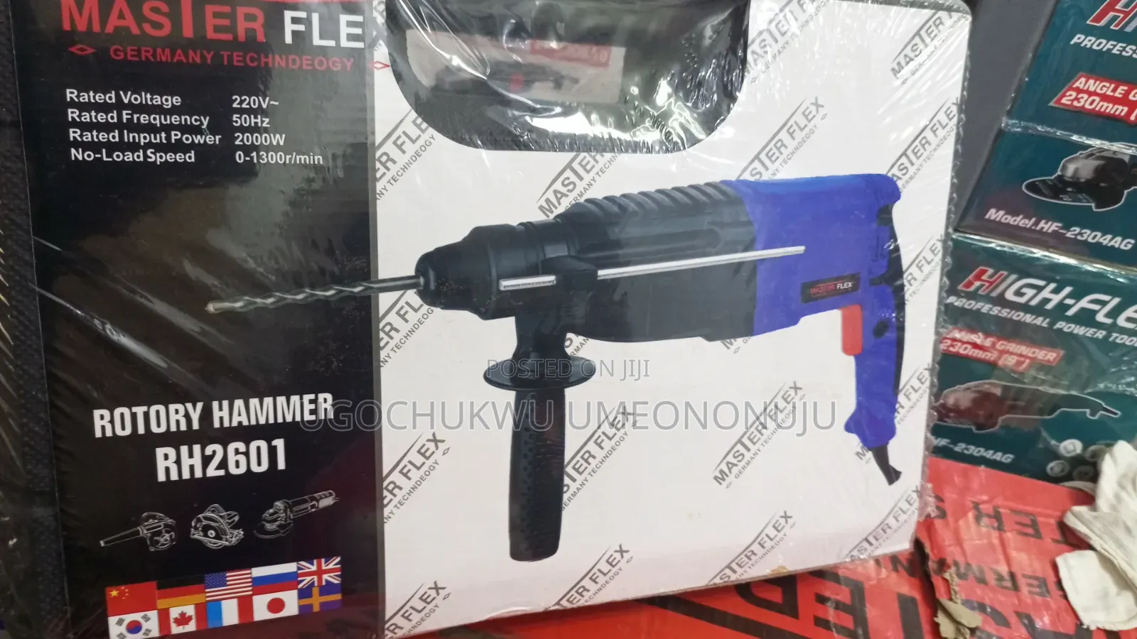 Master Flex Hammer Drill Machine
