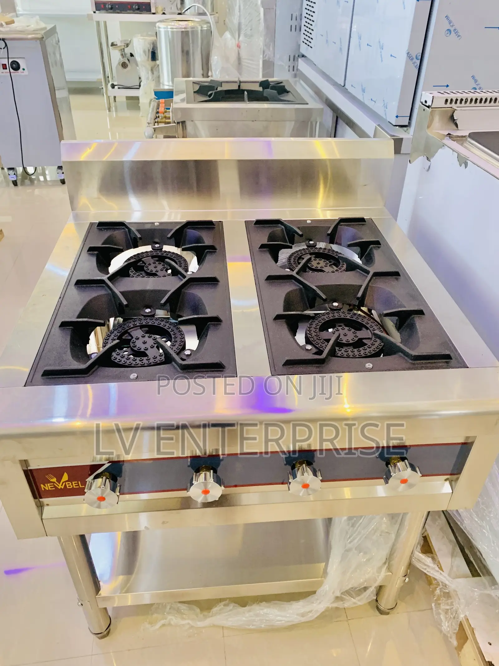 4 Burner Commercial Cooker