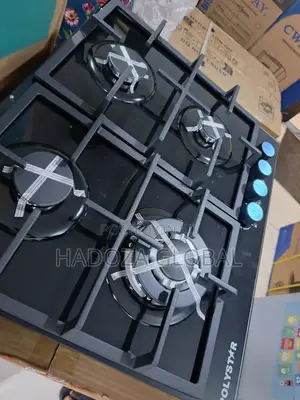 Polystar 4 Ring Kitchen Gas Hob – Convenient Multi-Burner Cooker