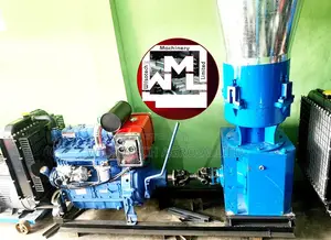 2tons/Hr Diesel Engine Powered Pelletizer Machine