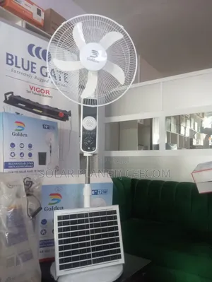 16" Solar Music Fan