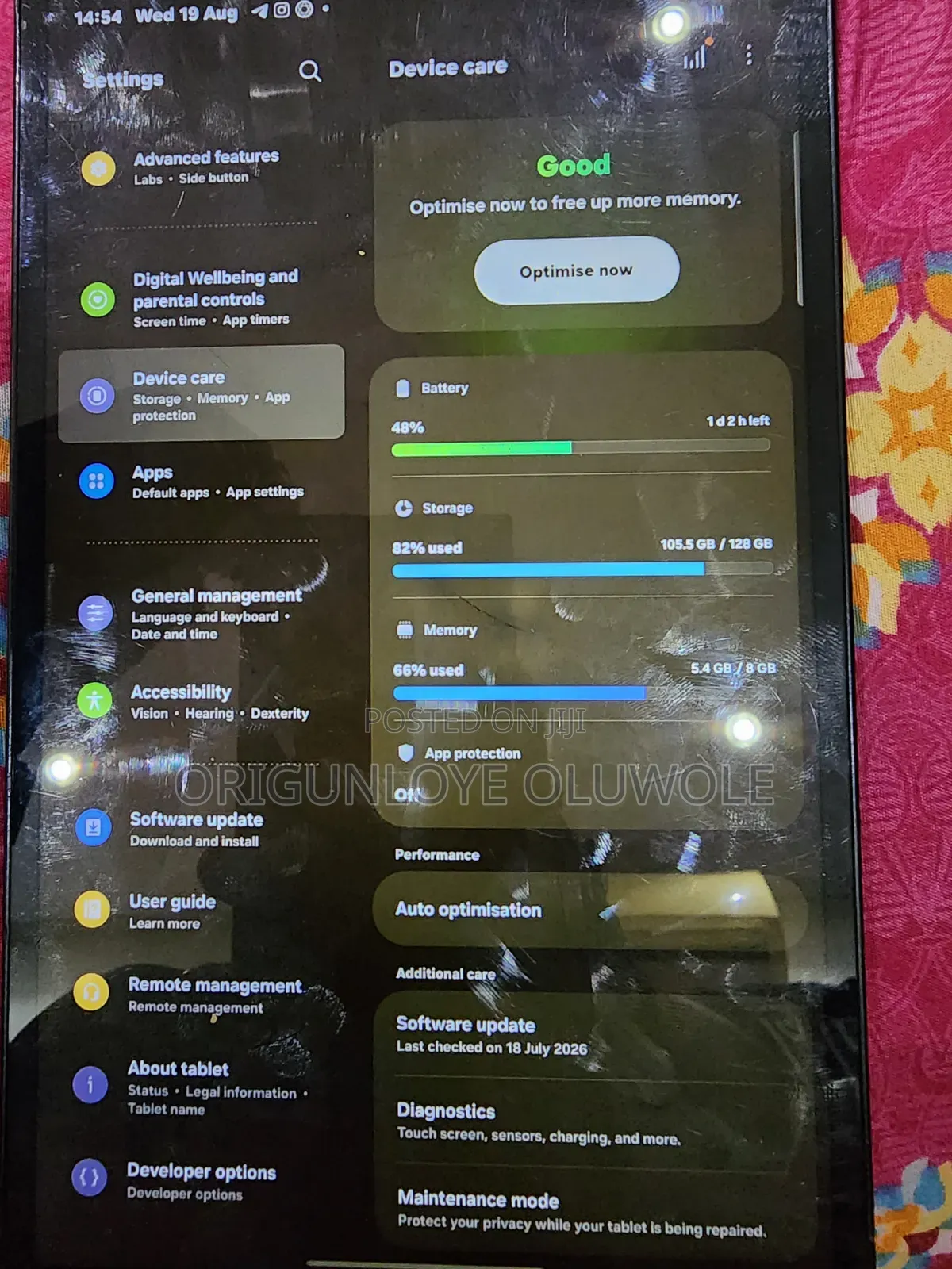 Samsung Galaxy Tab A9 128 GB Black