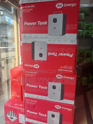 Itel Power Tank All in 1 Battery and Inverter Itel Solar Panel 500w