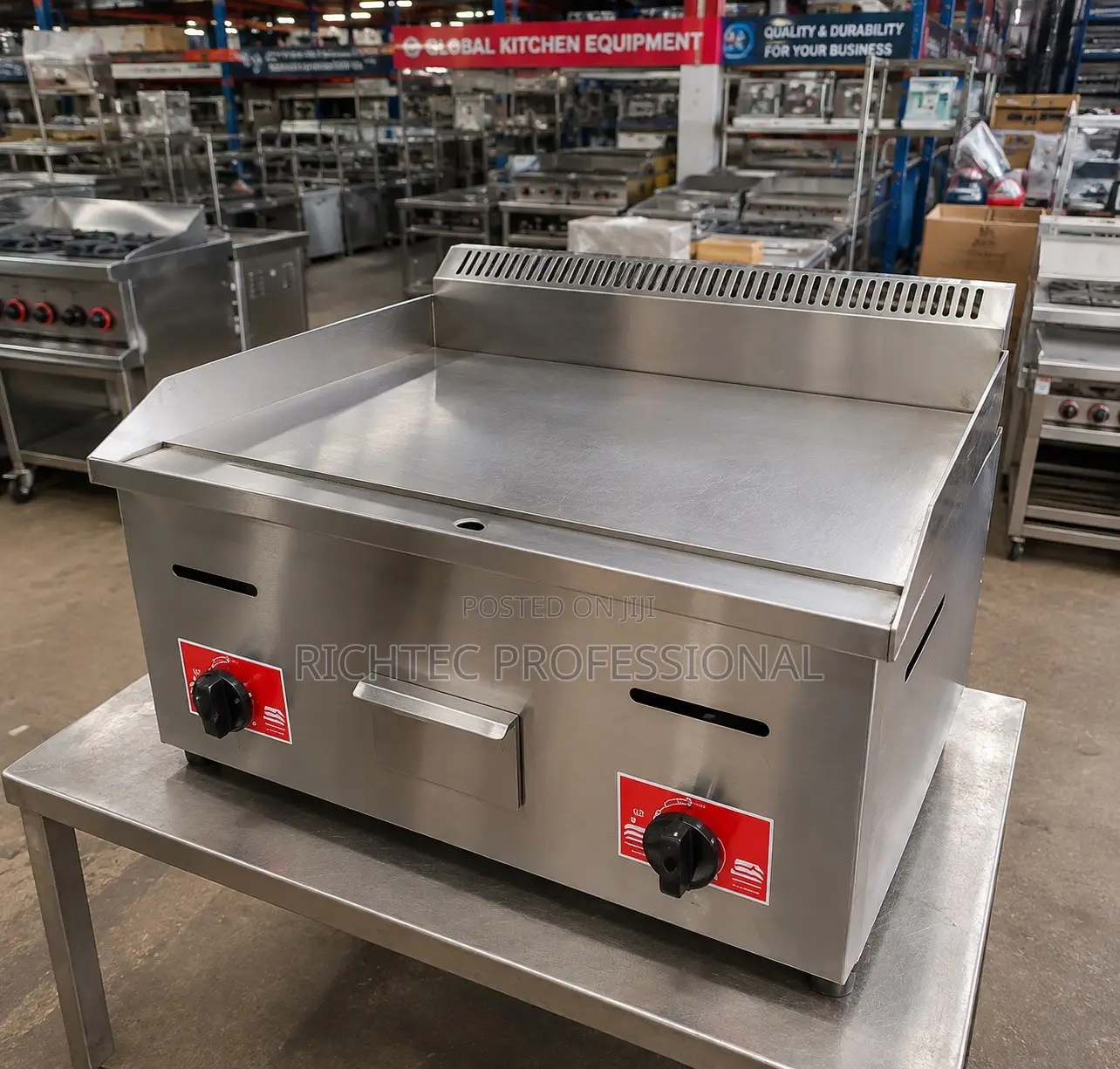 High Quality Smooth Surface Gas Griddle