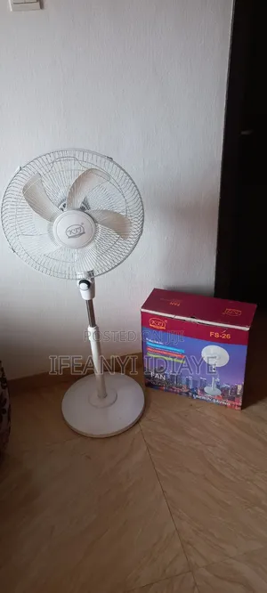 Rechargeable Solar Standing Fan