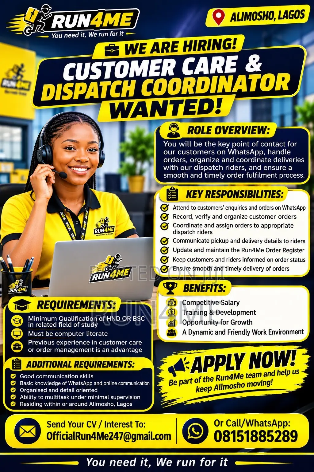 Customer Service Representative