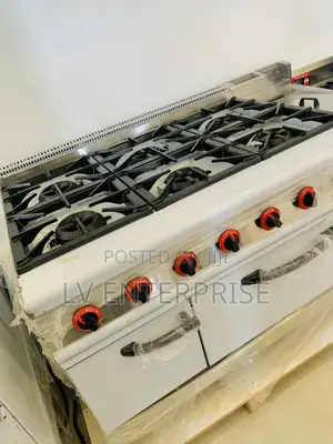 6 Burner Commercial Cook With Oven