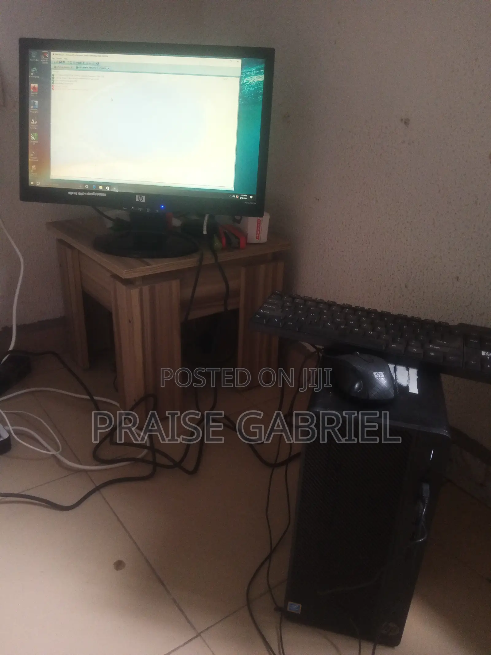 Desktop Computer HP 290 G4 8GB Intel Pentium HDD 500GB