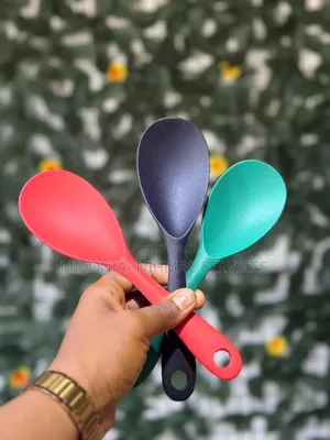 Non-Stick Heat Resistance Silicone Serving Spoon