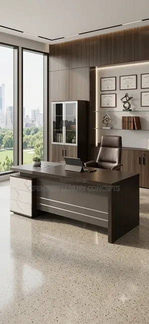 1.6 MTR Wooden Luxury Office Table