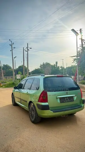 Peugeot 307 SW 2003 Green