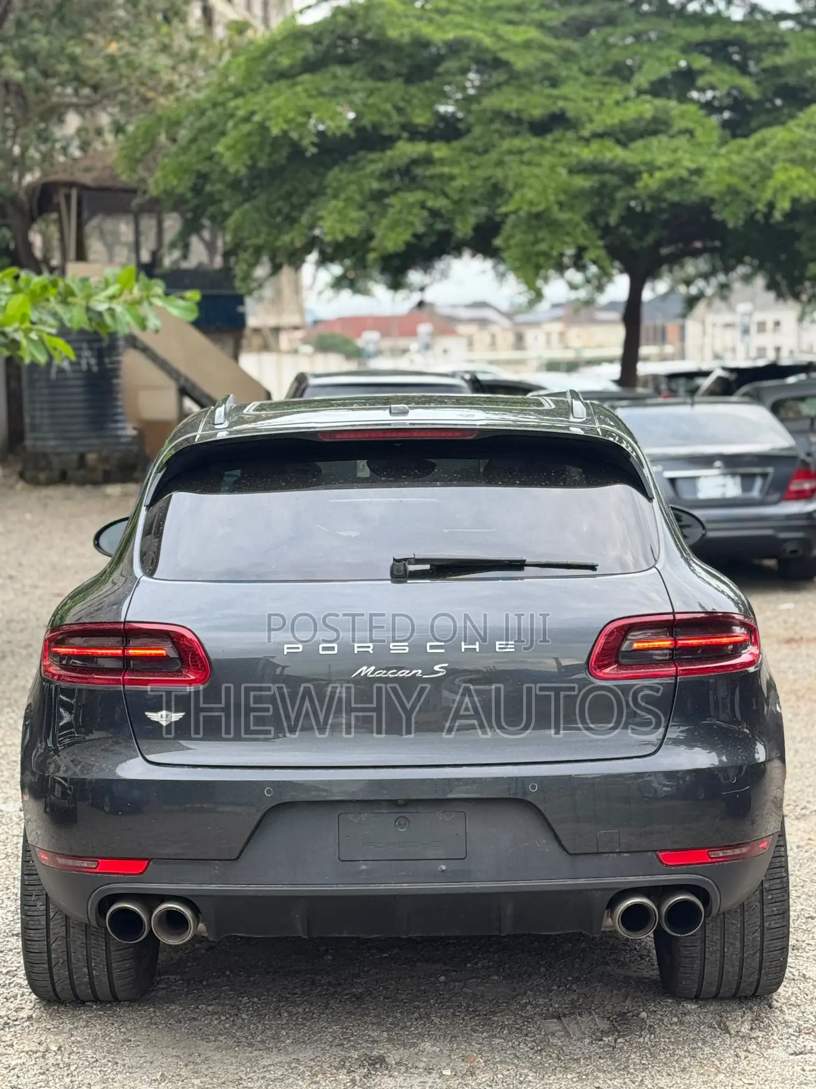 Porsche Macan S 2017 Gray