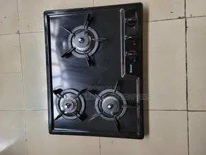 Rinnai Black Flat 3 Burner Gas Cooker