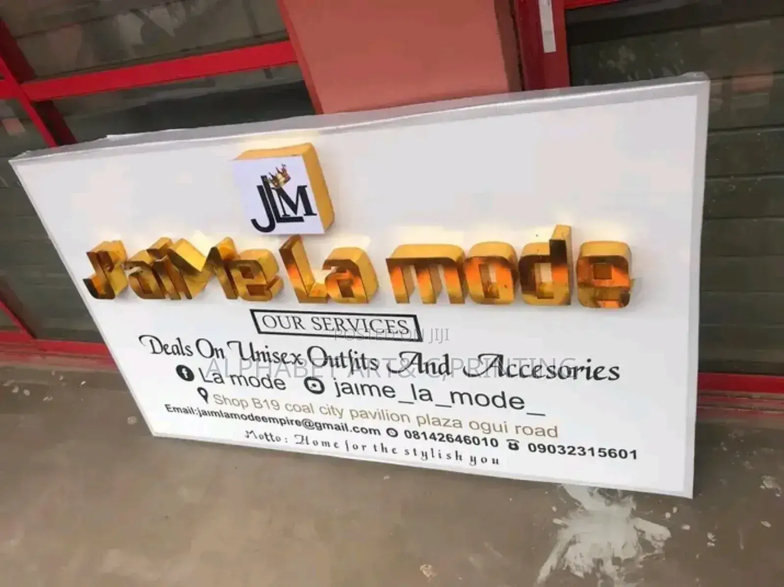 Signage Work