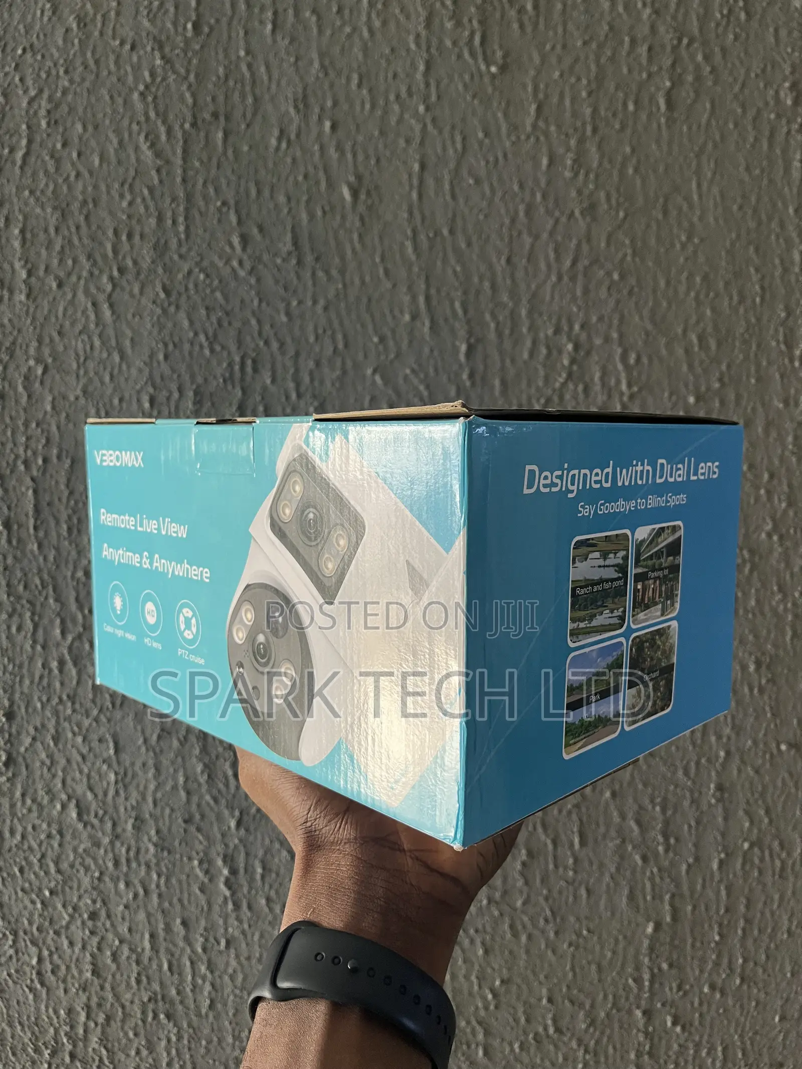 V380 Max Dual Lens Camera